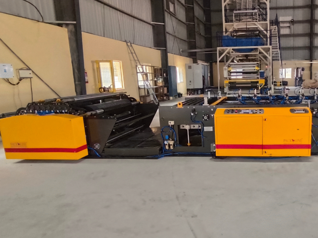 Auto Winder Mulch Film Punching Machine