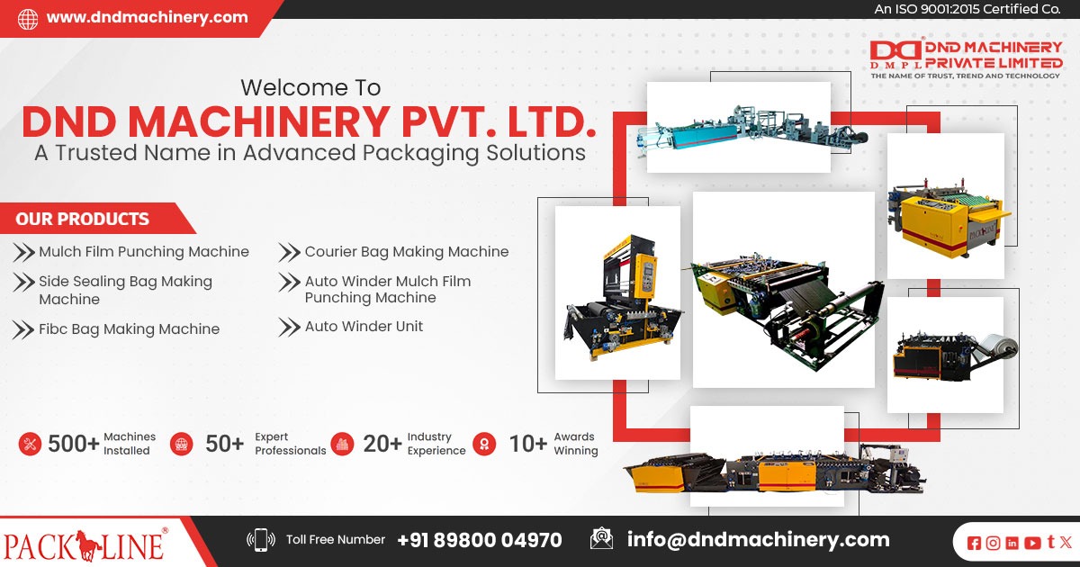 Welcome to DND Machinery Pvt. Ltd.