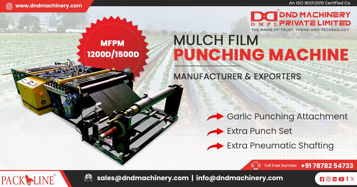 Mulch Film Punching Machine in Gujarat