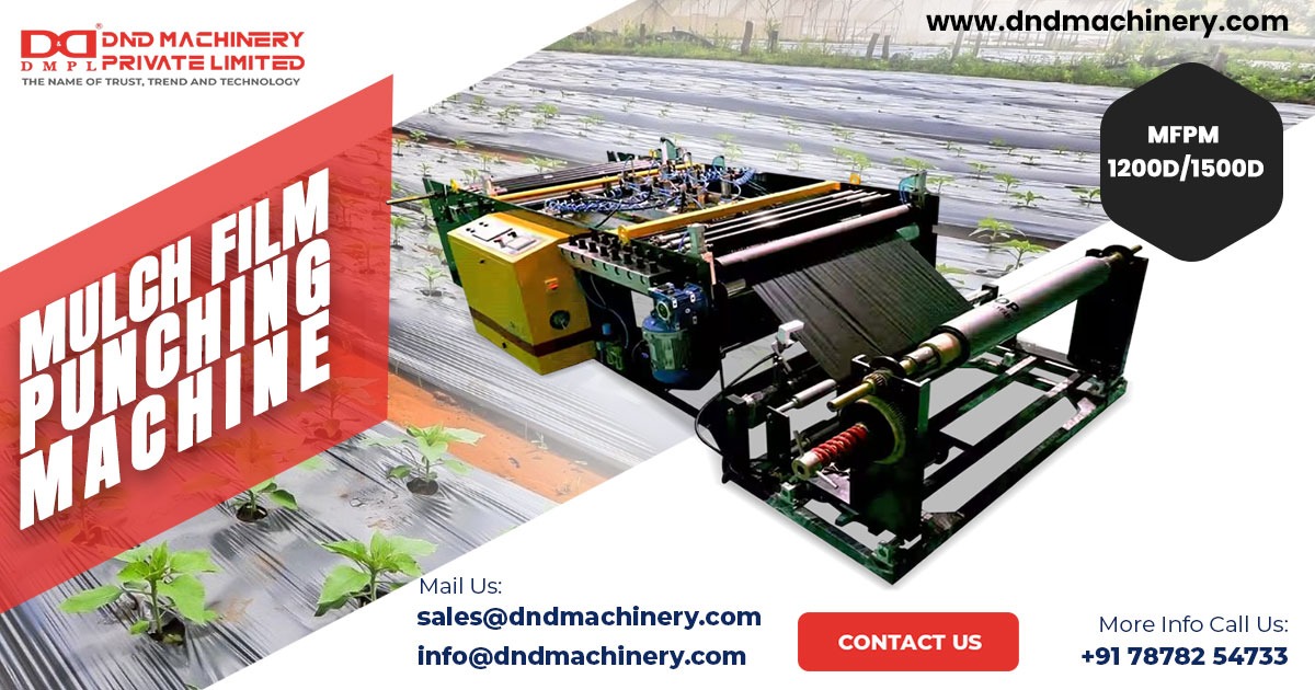 Mulch Film Punching Machine in Nepal