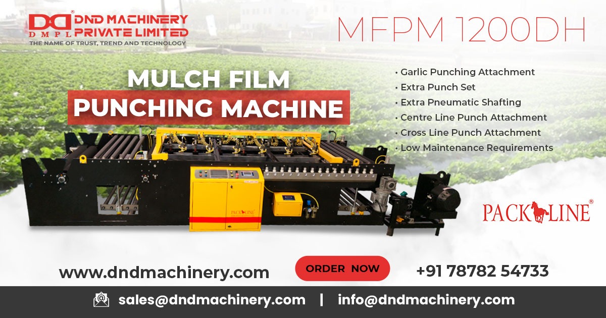 Mulch Film Punching Machine in Maharashtra