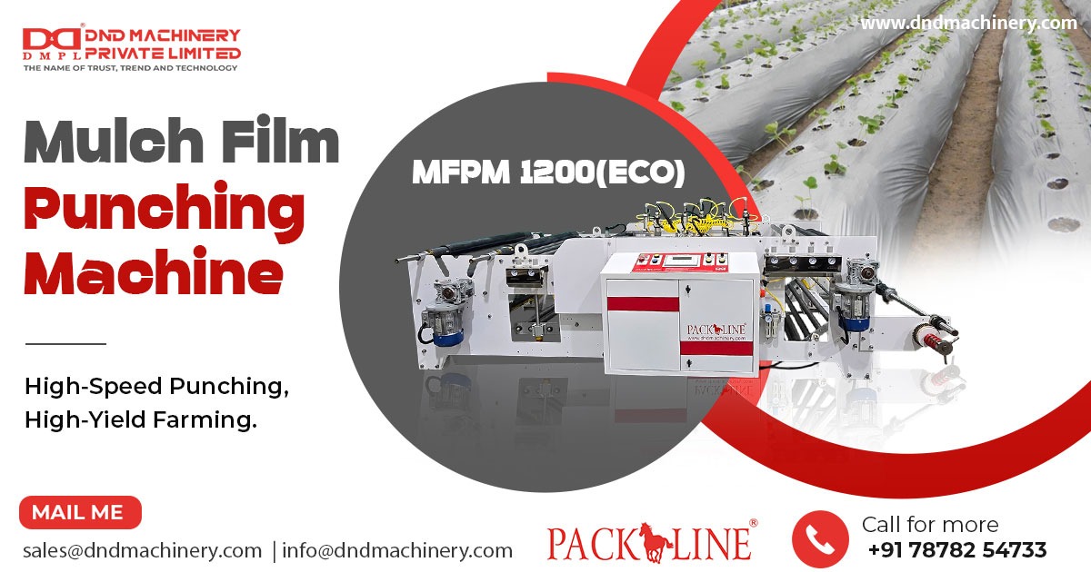 Automatic Mulch Film Punching Machine in Gujarat