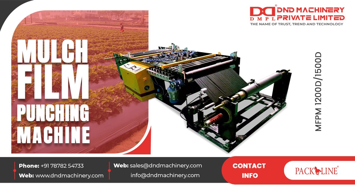 Mulch Film Punching Machine in Qatar