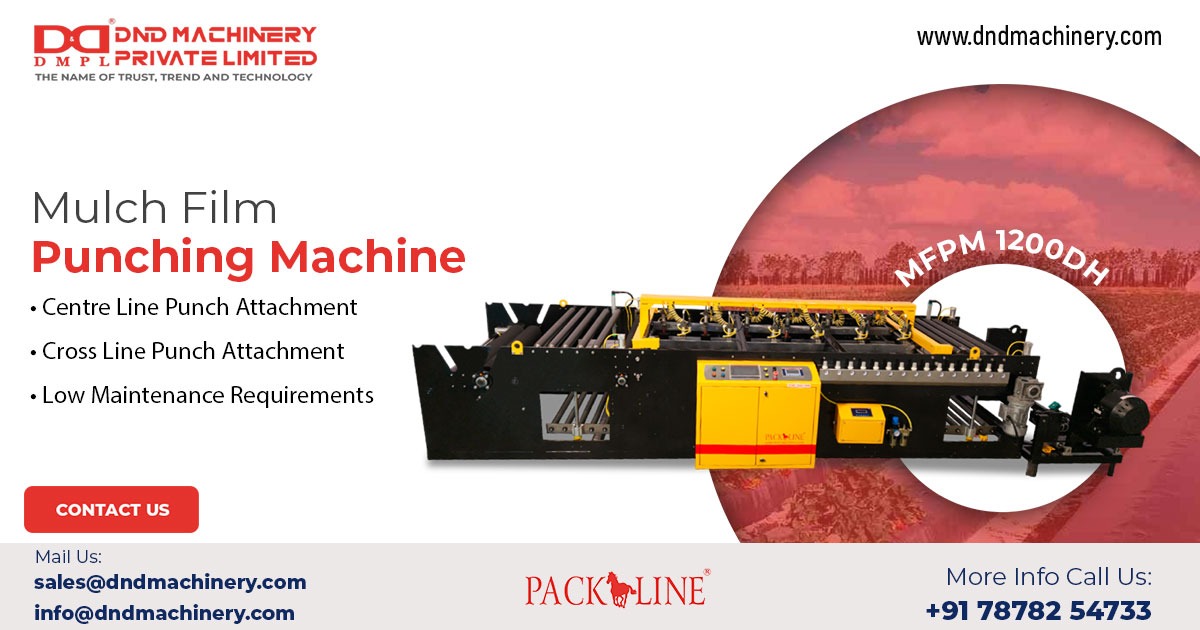 Automatic Mulch Film Punching Machine in Punjab