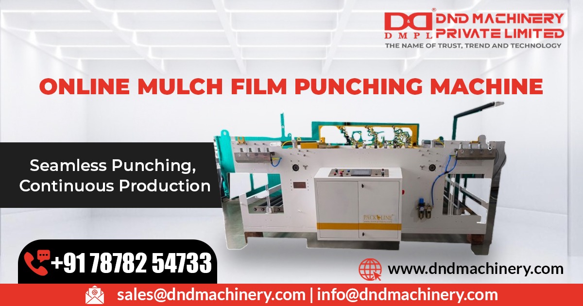 Online Mulch Film Punching Machine in Bangladesh