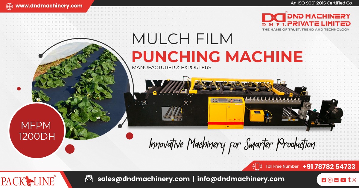 Mulch Film Punching Machine in Oman