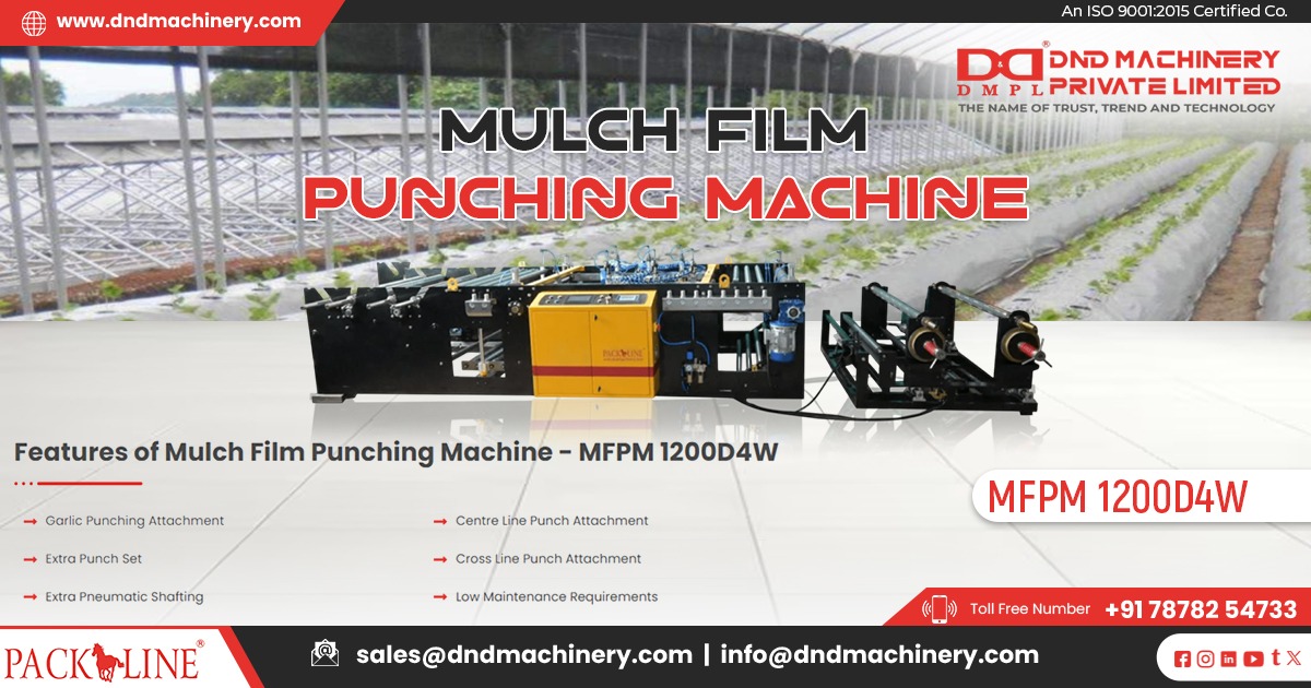 Agricultural Mulch Film Punching Machine in Karnataka