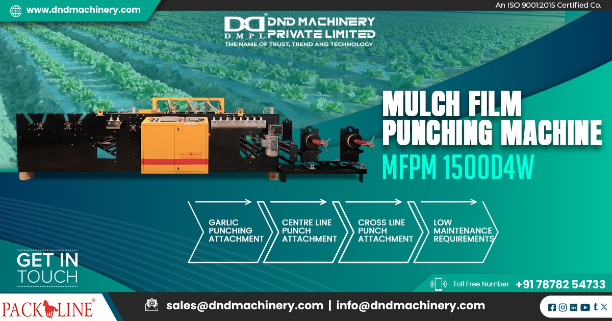 Mulch Film Punching Machine in UAE