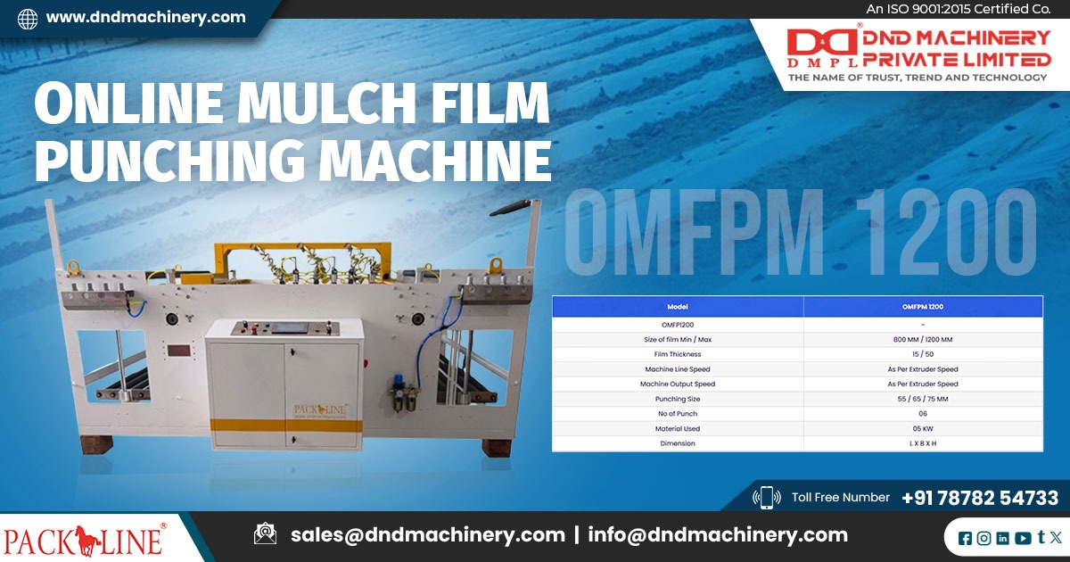 Online Mulch Film Punching Machine in Madhya Pradesh