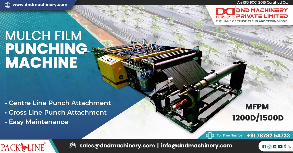 Mulch Film Punching Machine in South Africa