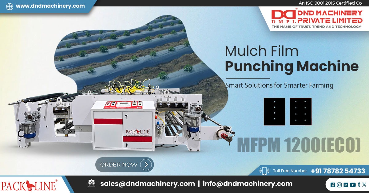 Automatic Mulch Film Punching Machine in Sri Lanka