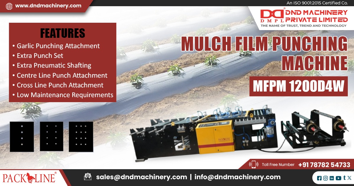 Automatic Mulch Film Punching Machine in Andhra Pradesh