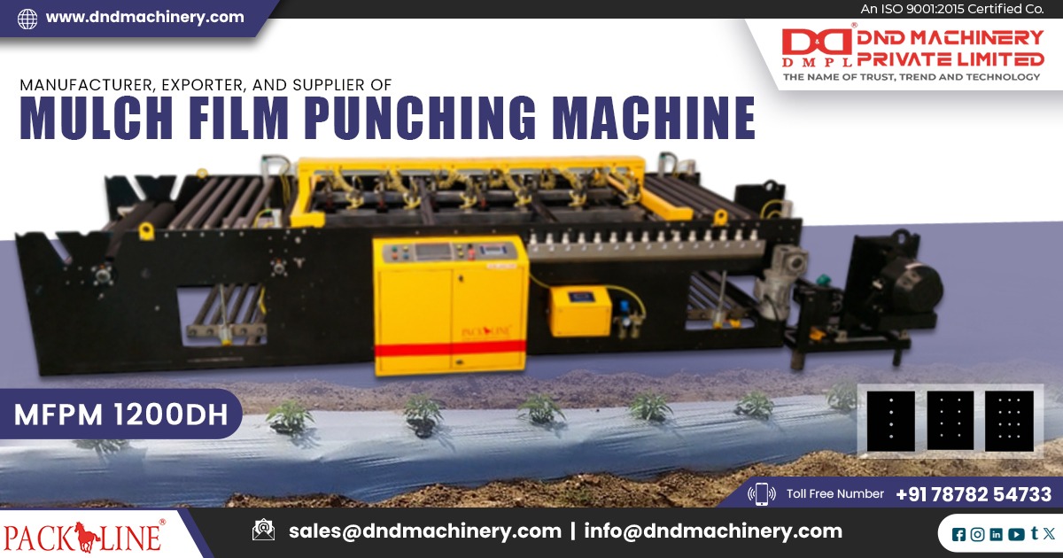 Mulch Film Punching Machine in Syria