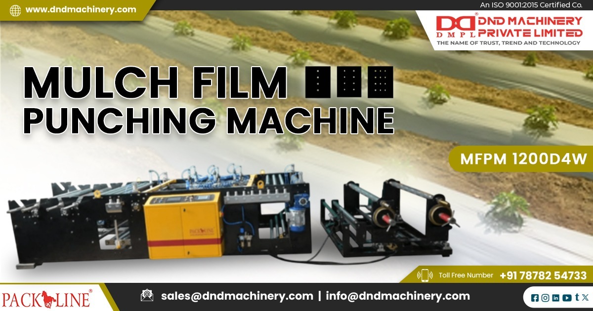 Automatic Mulch Film Punching Machine in Kerala