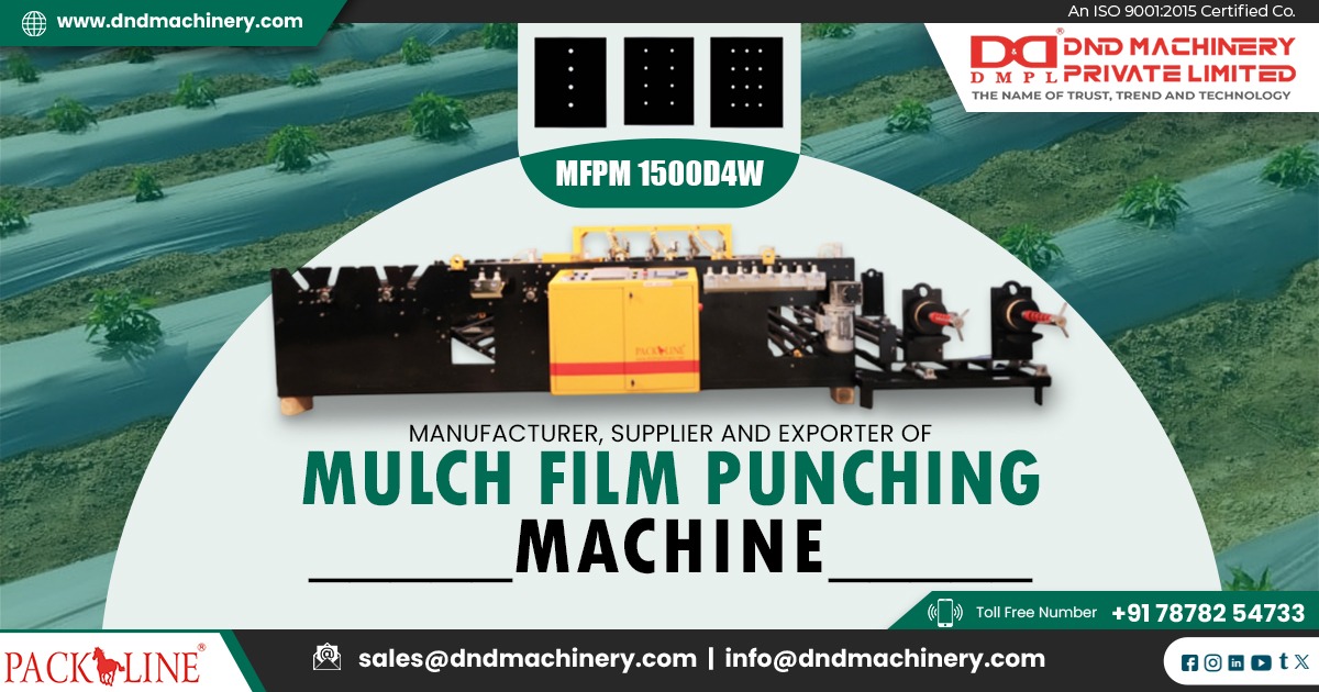 Mulch Film Punching Machine in Egypt