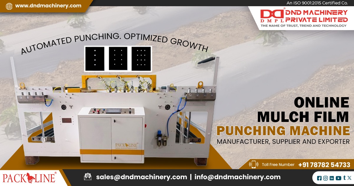 Online Mulch Film Punching Machine in Telangana