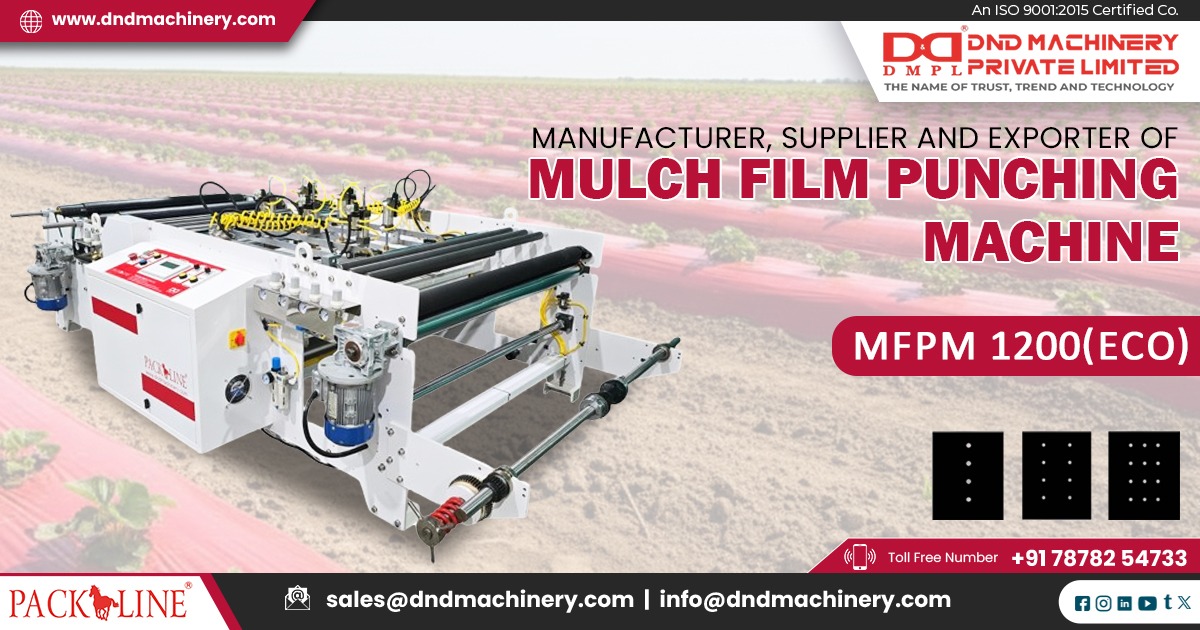 Mulch Film Punching Machine in Ghana