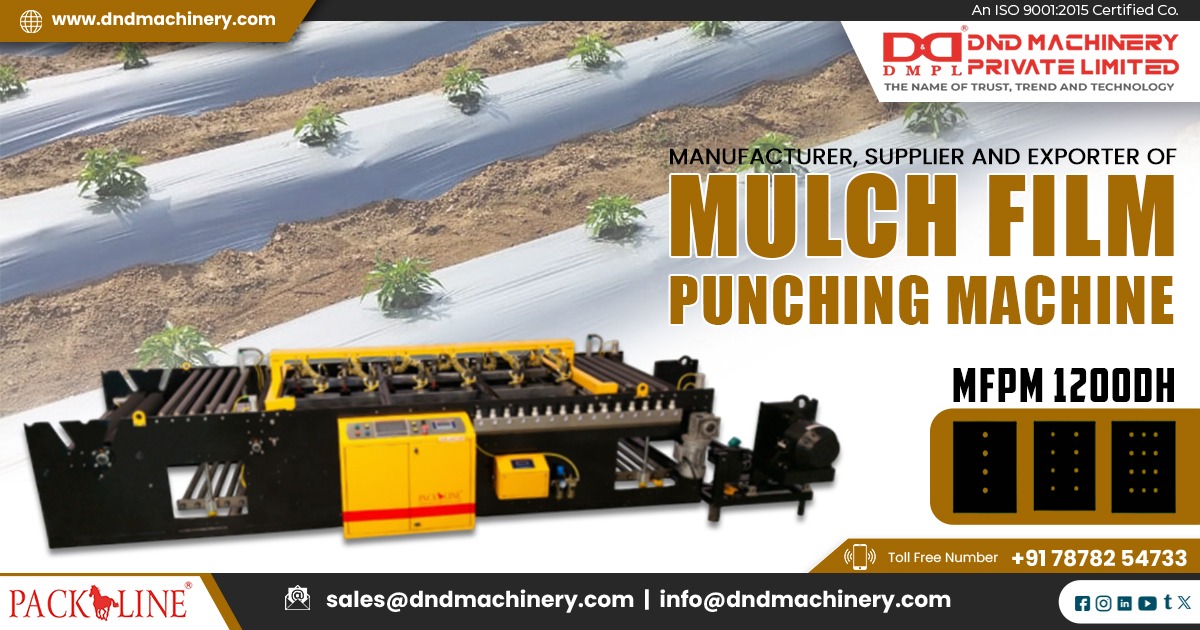 Mulch Film Punching Machine in Senegal