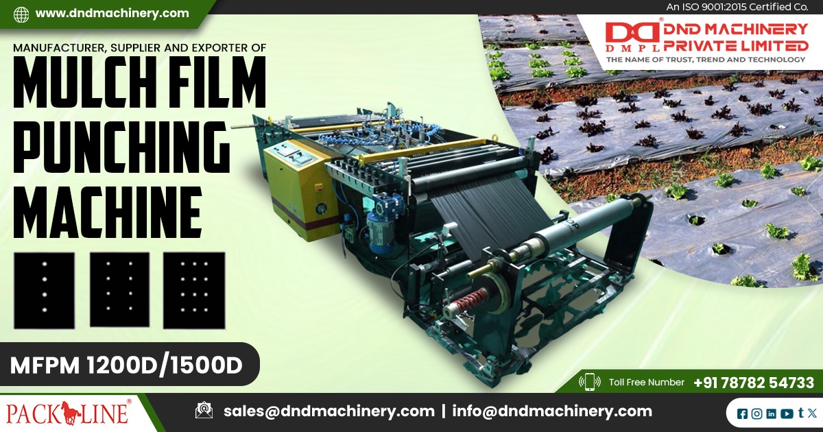 Mulch Film Punching Machine in Vietnam