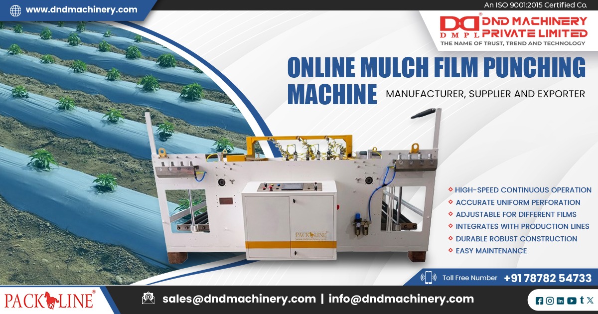 Online Mulch Film Punching Machine in Andhra Pradesh