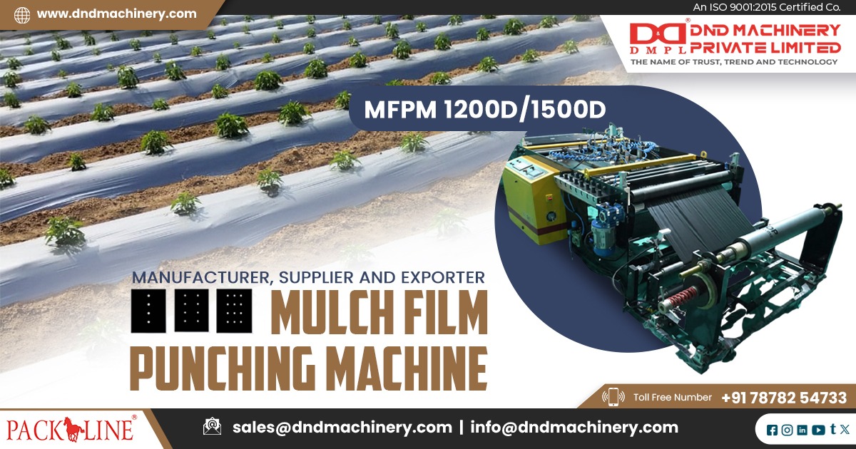 Automatic Mulch Film Punching Machine in Malaysia
