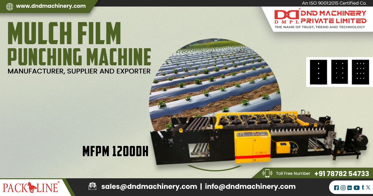 Agricultural Film Punching Machine in Myanmar