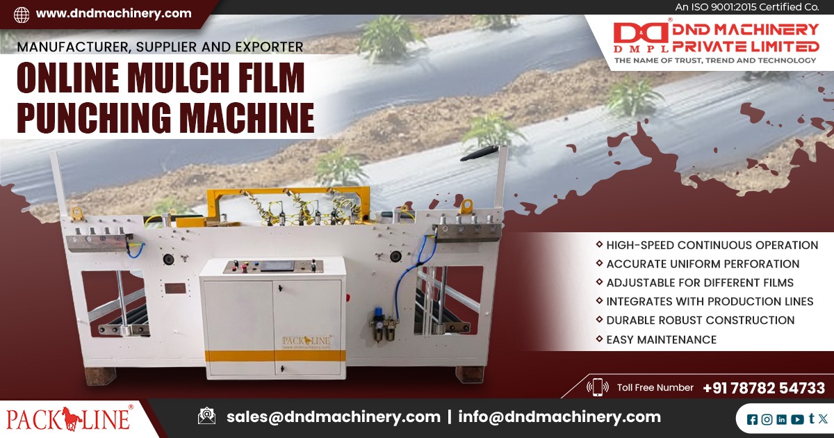 Online Mulch Film Punching Machine in Kerala
