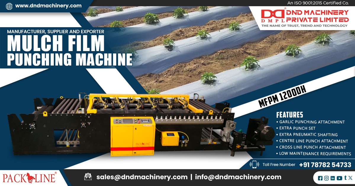 Agricultural Mulch Film Punching Machine in Brunei