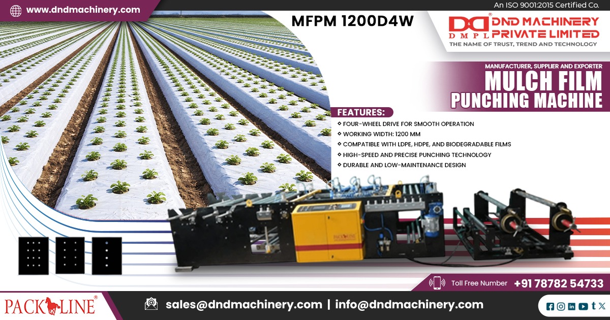 Agricultural Mulch Film Punching Machine in Andhra Pradesh