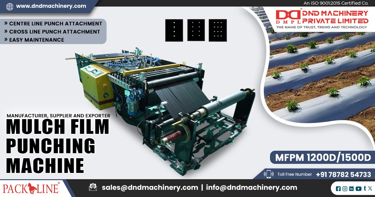 Agricultural Mulch Film Punching Machine in Pokhara