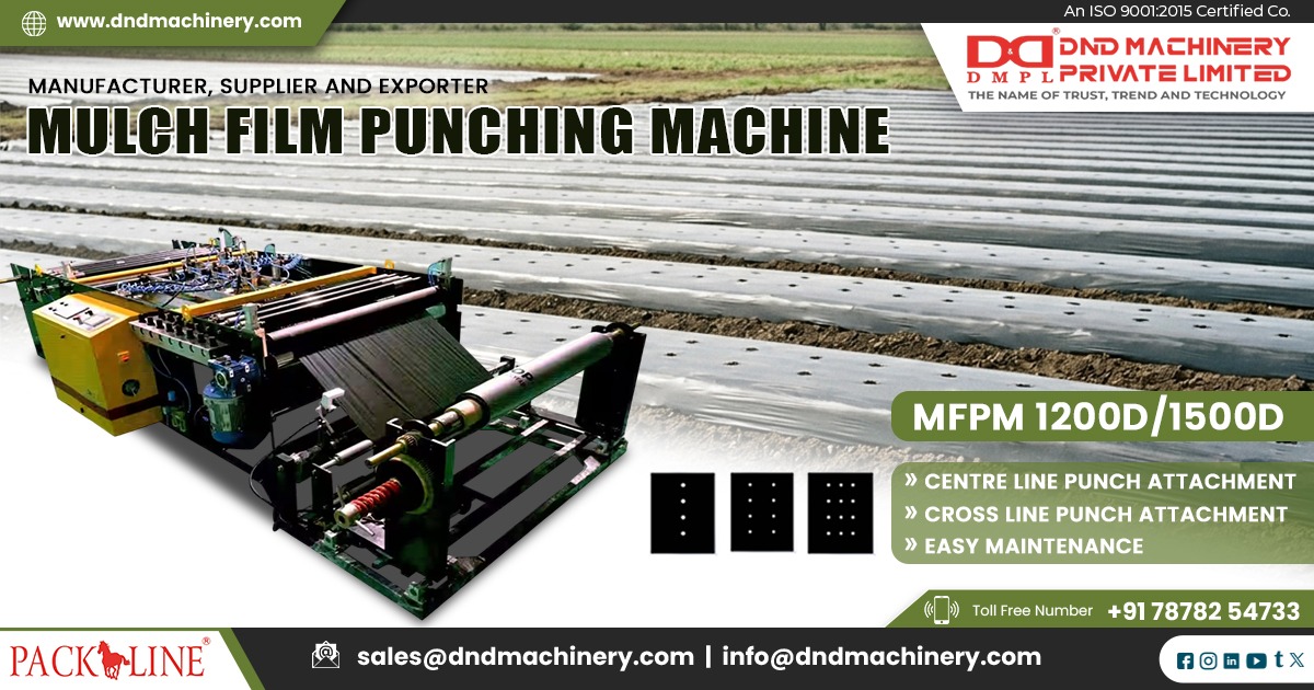 Automatic Mulch Film Punching Machine in Kathmandu