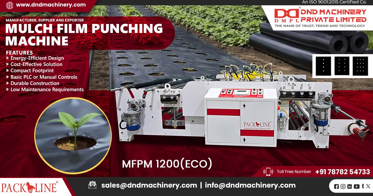 Automatic Mulch Film Punching Machine in Bharatpur