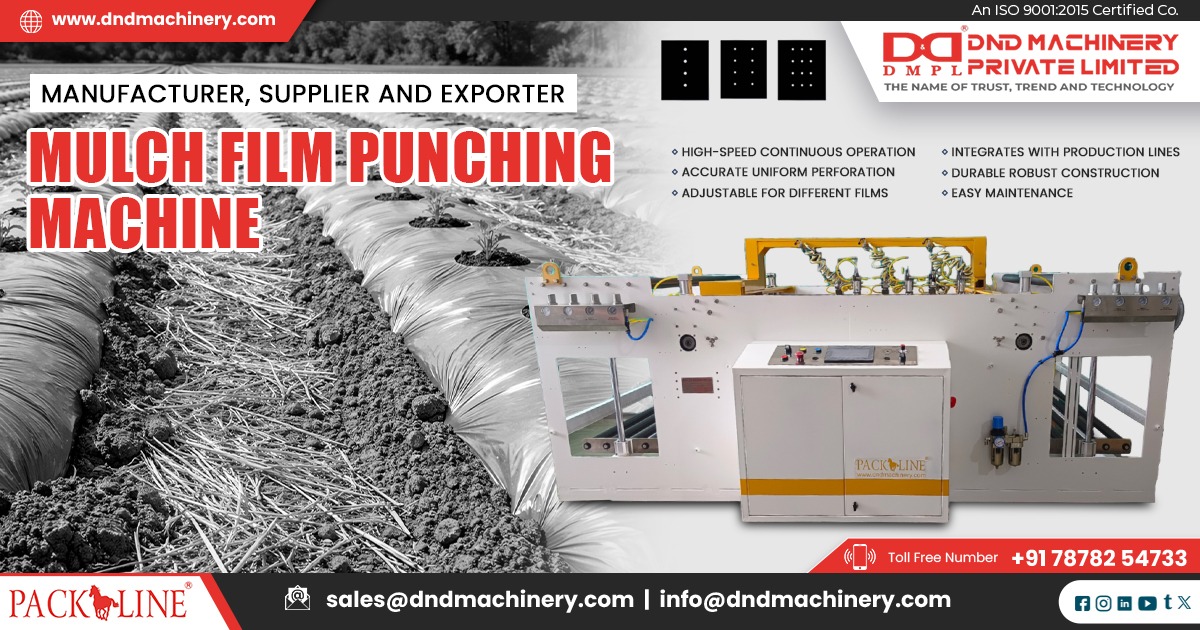 Agriculture Mulch Film Punching Machine in Telangana