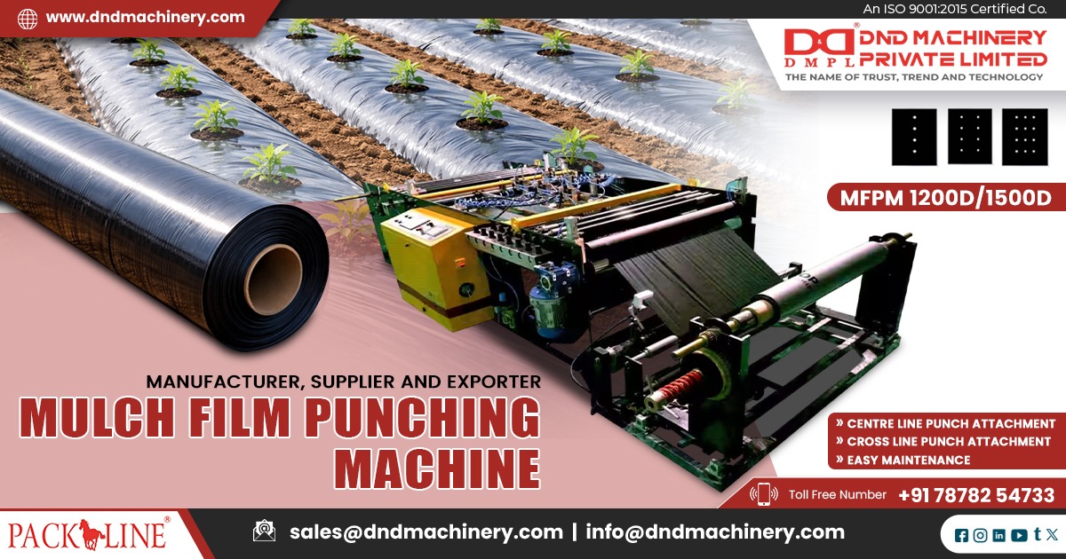 Automatic Mulch Film Punching Machine in Colombo