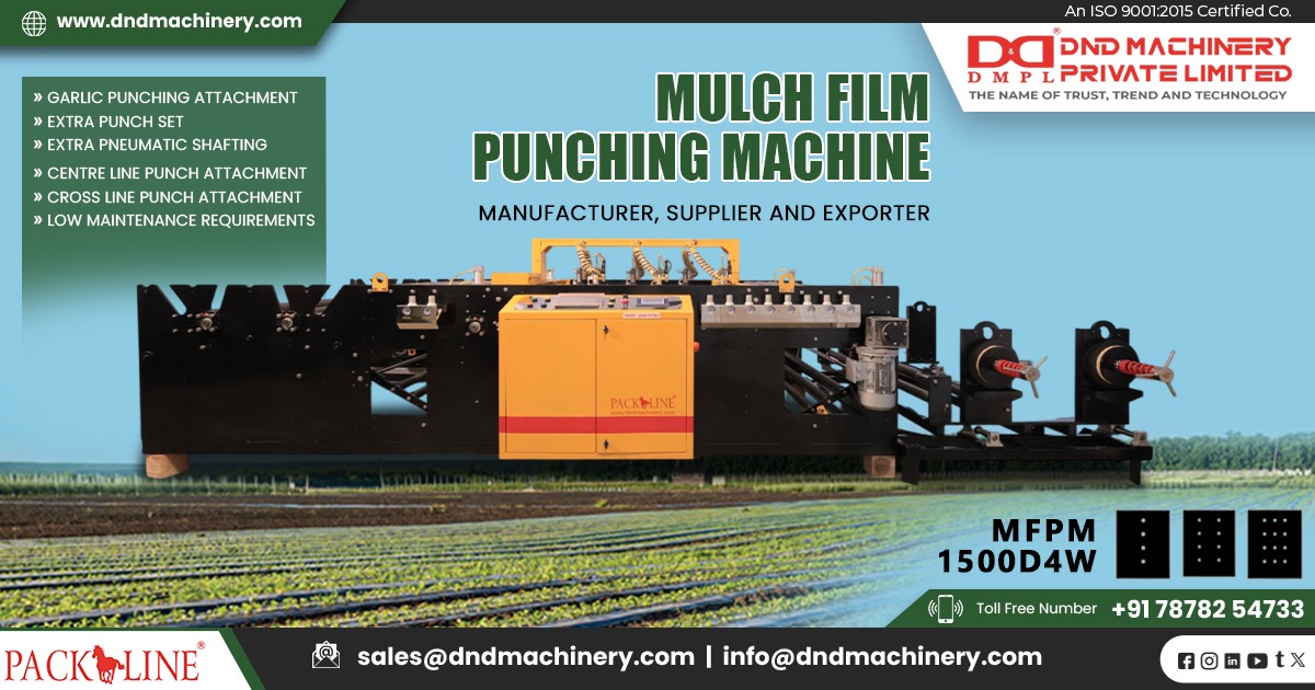 Automatic Mulch Film Punching Machine In Zimbabwe for precision farming