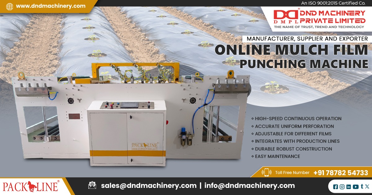 Online Mulch Film Punching Machine In Gurugram