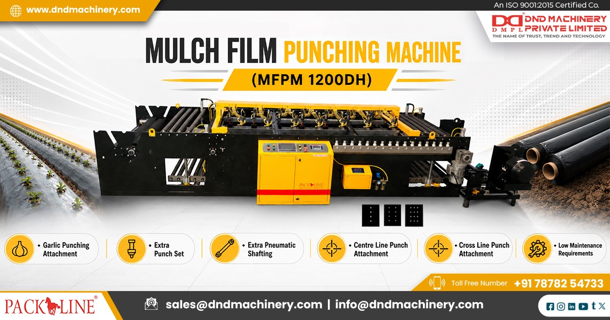 Agricultural Mulch Film Punching Machine In Lesotho
