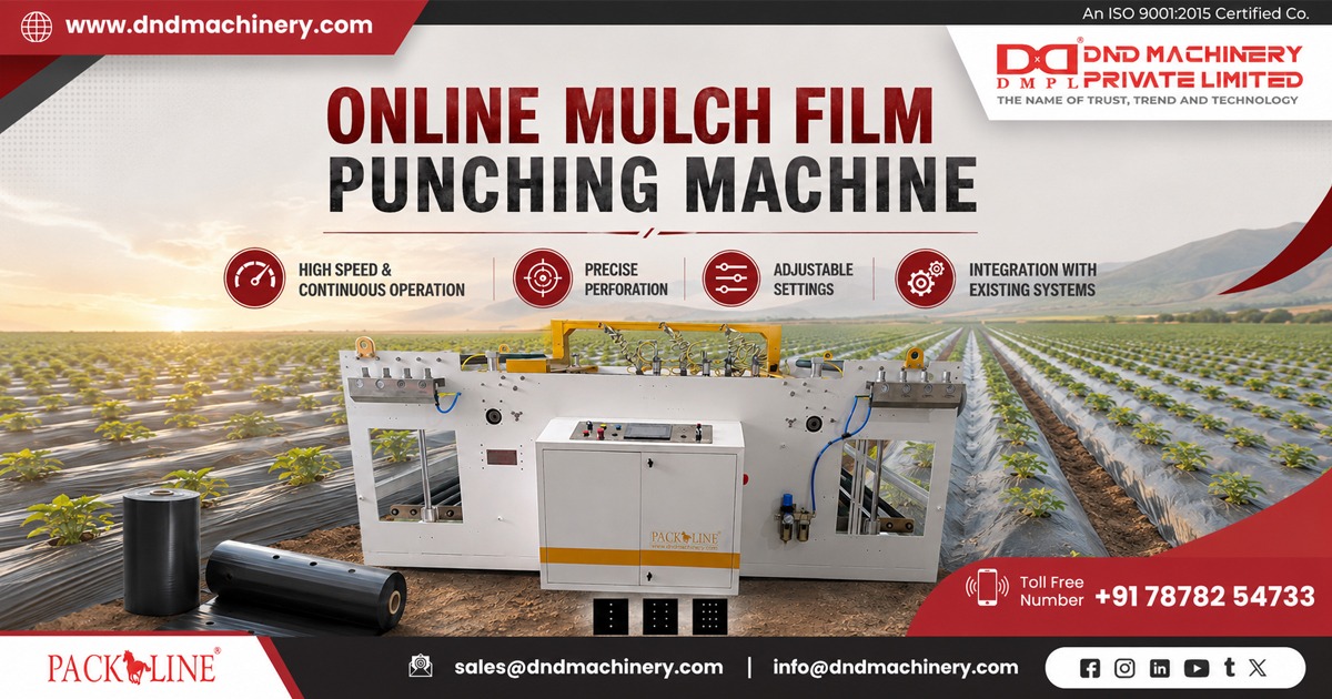 Online Mulch Film Punching Machine In Botswana