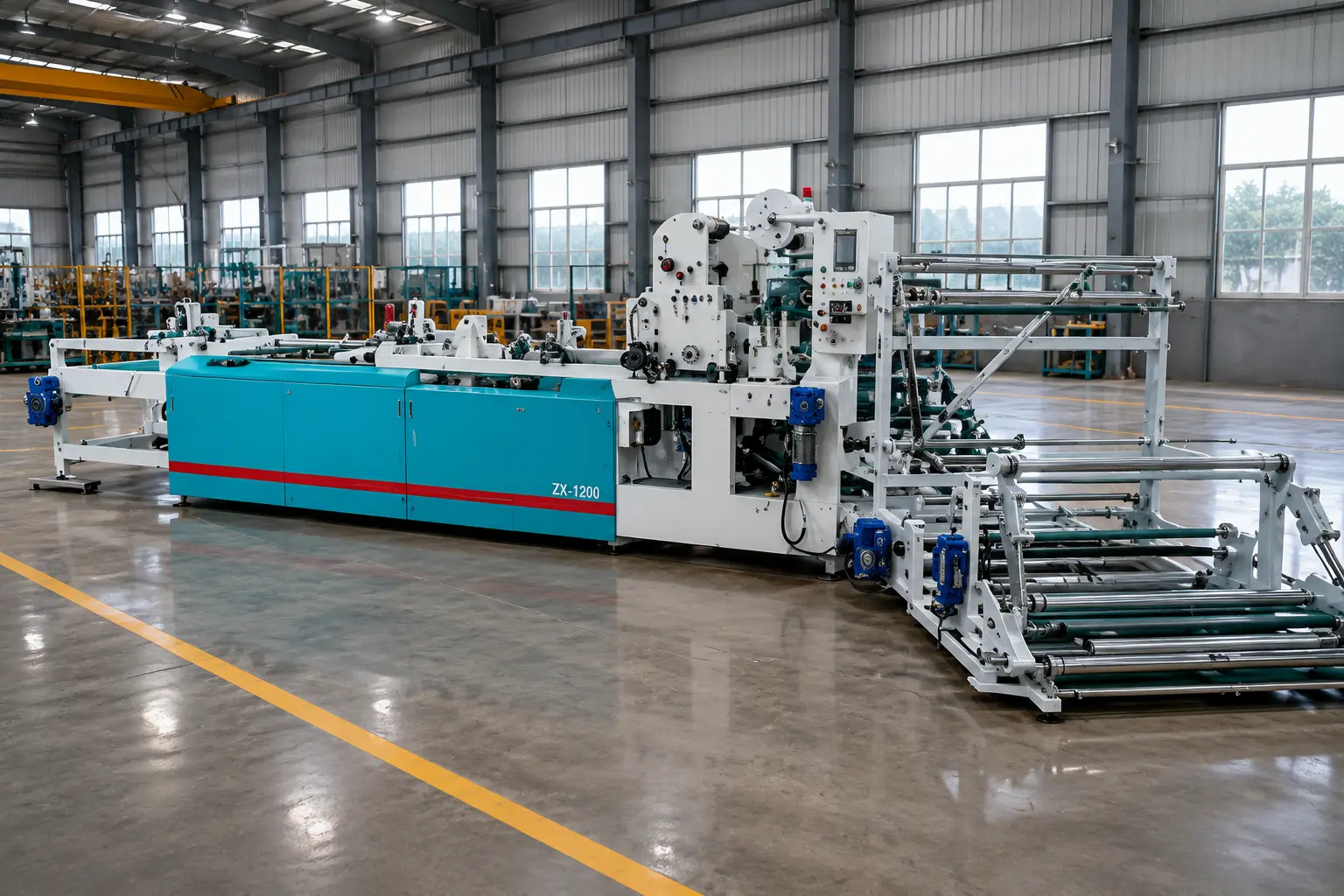 Courier Bag Making Machine