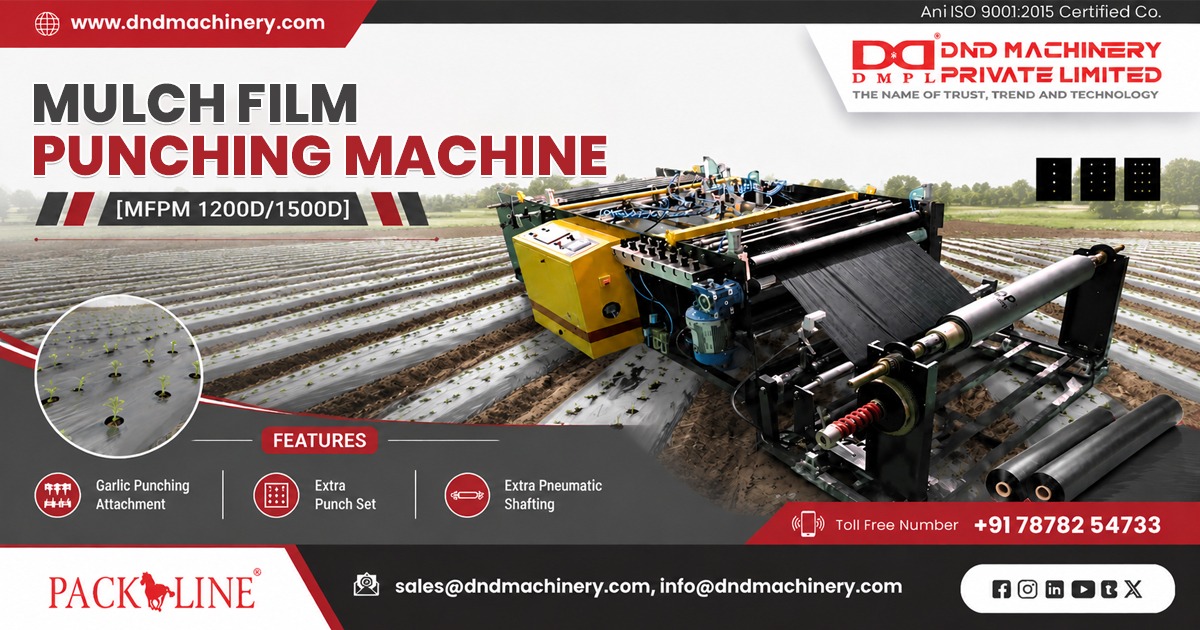 Automated Mulch Film Punching Machine for Zambian Farms