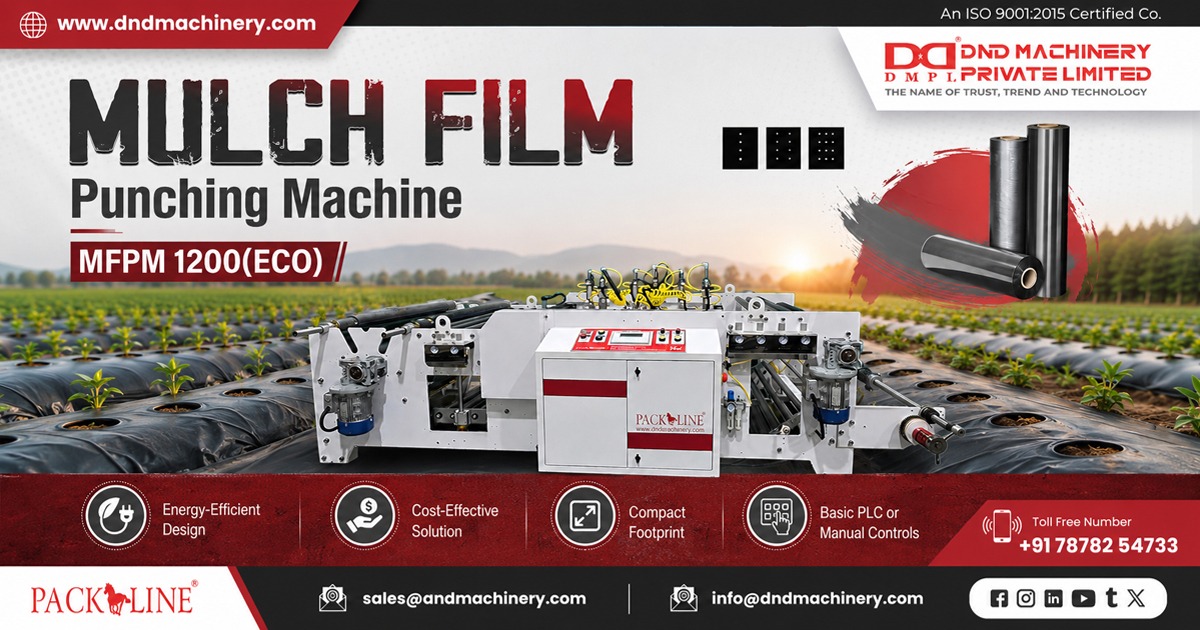 High-Performance Mulch Film Punching Machine in Chad