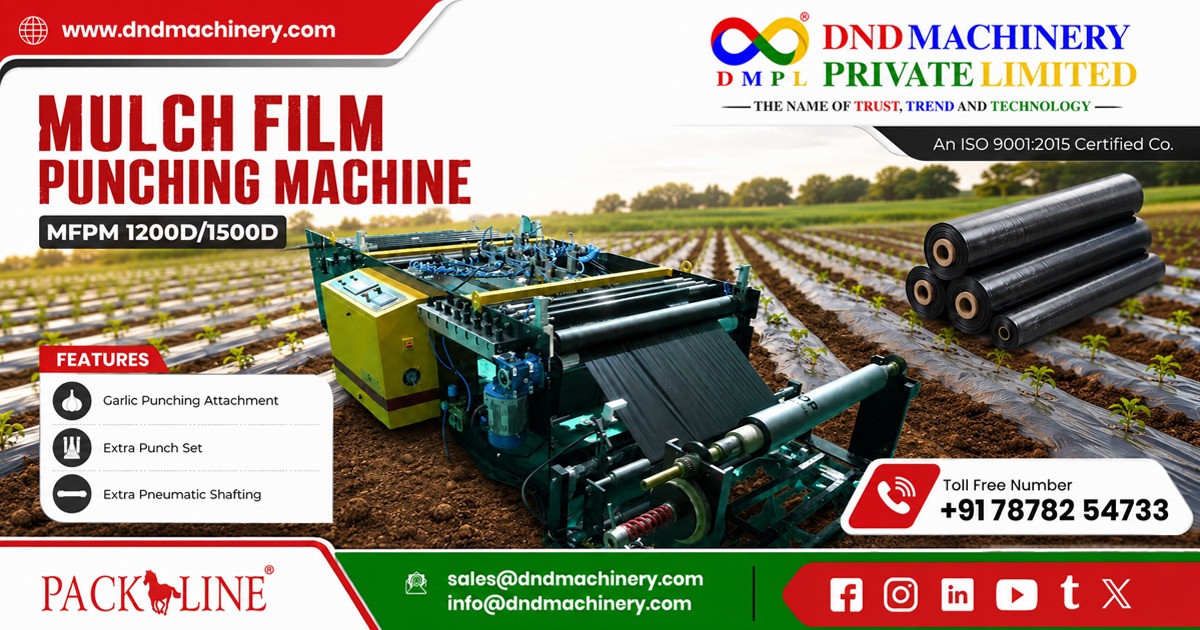Agricultural Mulch Film Punching Machine In Eswatini